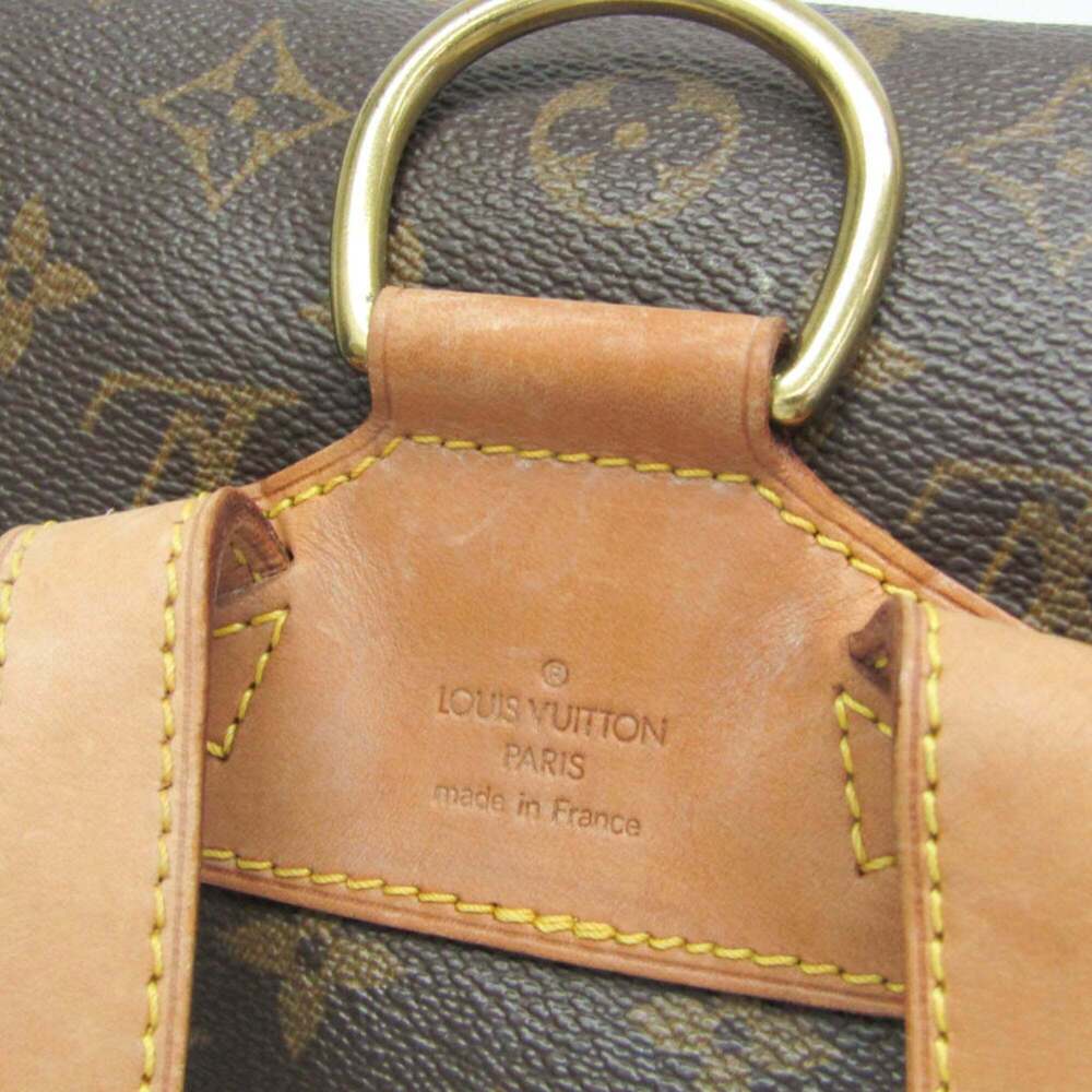 LOUIS VUITTON Authentic Brown Monogram Backpack - Picture 15 of 16
